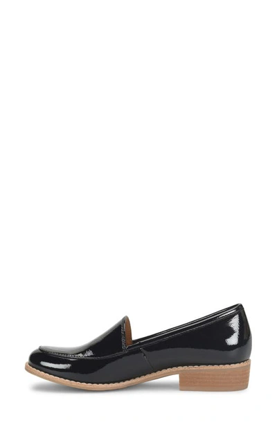 Eurosoft Norena Slip-on Loafer In Black Crinkle Patent