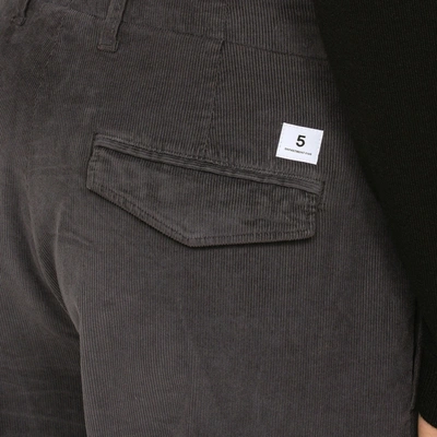 Shop Department 5 Regular Grey Ribbed Trousers