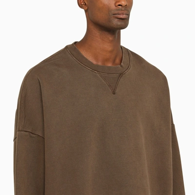 Shop Entire Studios Brown Sweatshirt In Organic Cotton
