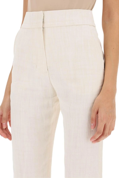 Shop Jacquemus 'le Pantalon Tibau' Slit Pants