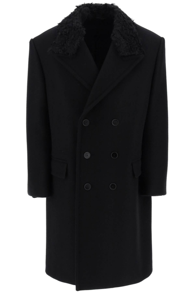 Shop Lanvin Wool Oversize Coat