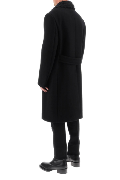 Shop Lanvin Wool Oversize Coat