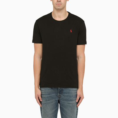 Shop Polo Ralph Lauren Classic Black T Shirt