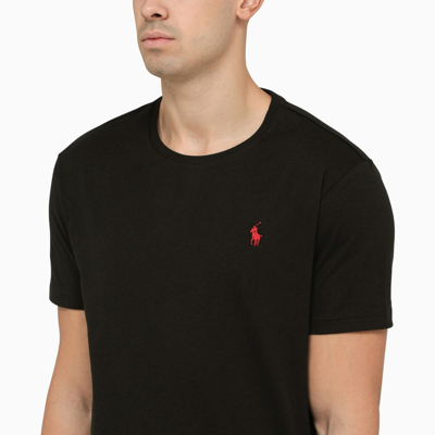 Shop Polo Ralph Lauren Classic Black T Shirt