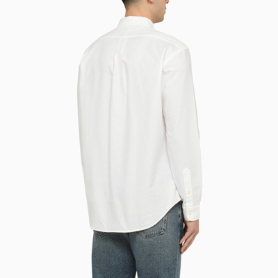 Shop Polo Ralph Lauren White Poplin Button Down Shirt