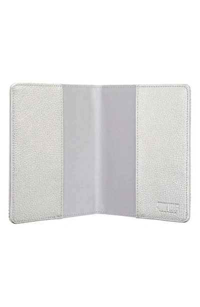 Judith Leiber Traveler Crystal Beaded Passport Holder In Rhine