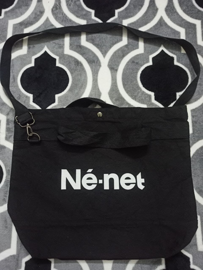 Pre-owned Issey Miyake Ne-net  Bag In Black