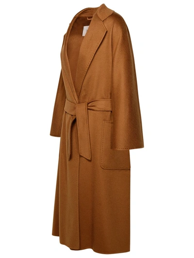 Shop Max Mara Ludmilla Coat In Brown