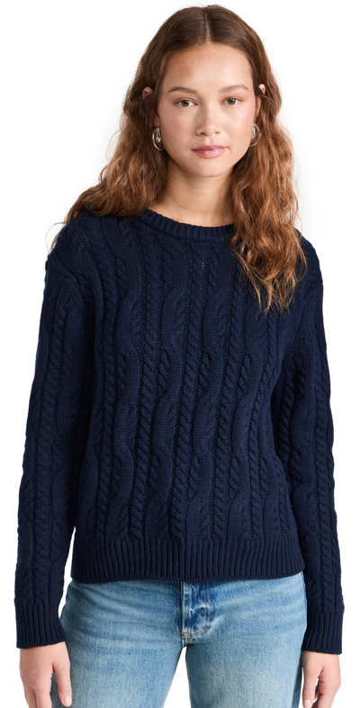 Shop Wyeth Aaliyah Sweater Navy