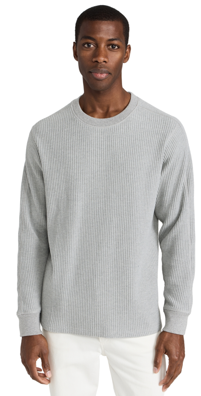 Shop Rails Wade Thermal Top Heather Grey