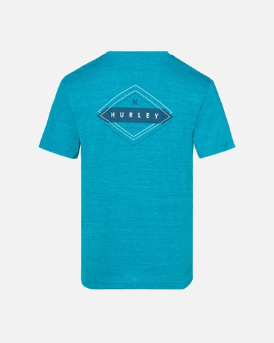 Shop United Legwear Men's Essential Diamond Short Sleeve Graphic T-shirt In Teal