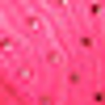 Bebe Rhinestone Mesh Bodysuit In Pink Peacock