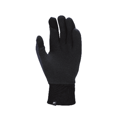 Shop Nike Men's Therma-fit Tech Fleece Gloves In Black
