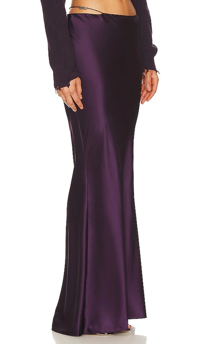 Shop Ser.o.ya Silvana Maxi Skirt In Purple