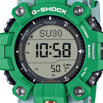 Pre-owned Casio Psl  G-shock Madman Earth Watch Collaboration Model Gw-9500kj-3jr Men's