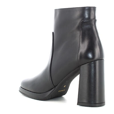 Pre-owned Albano A23us Women's Ankle Boots 2531 In Black