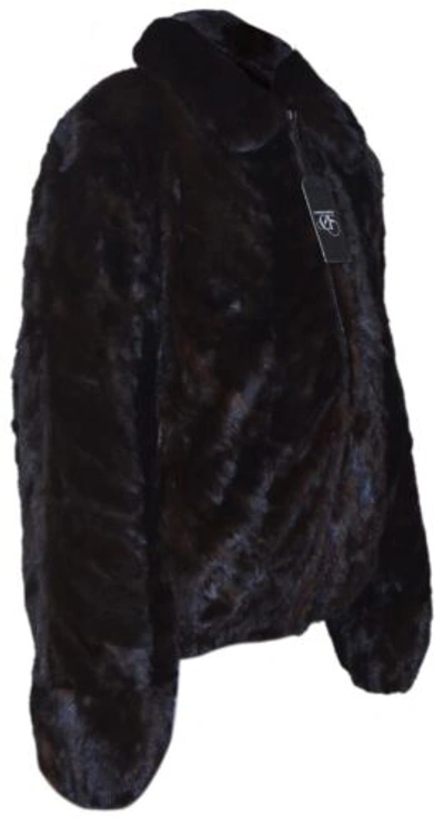 Pre-owned Handmade Man's Real Mink Fur Bomber Jacket Coat All Sizes Brown Pre Sale