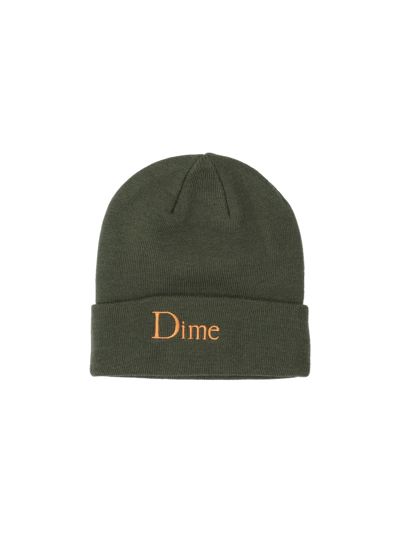 Shop Dime Logo Beanie In Green