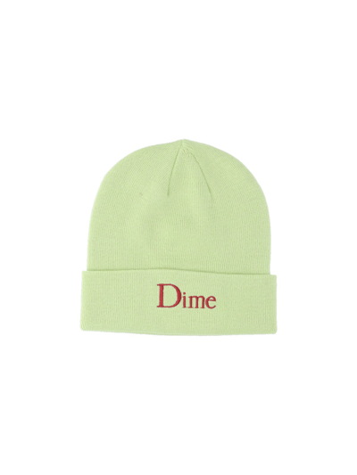 Shop Dime Logo Beanie In Green