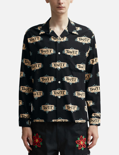 Bott Luxe Logo Rayon Shirt