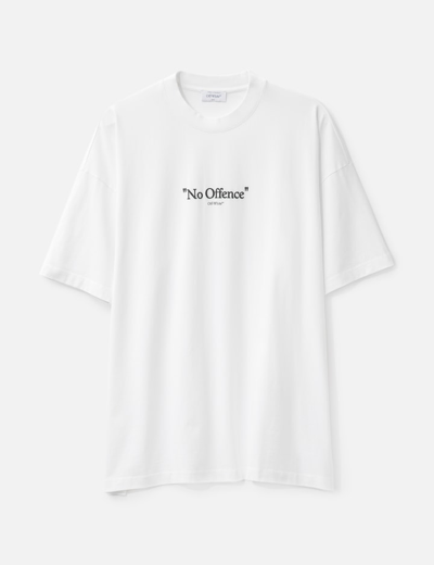 Shop Off-white No Offence Over T-shirt In White