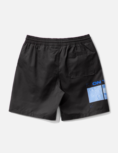 Shop Off-white Onthego Swim Shorts In Black