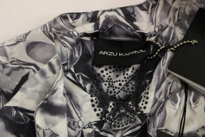 Shop Arzu Kaprol Exquisite Silk Sleeveless Blouse In Women's Multicolor