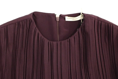 Shop Barbara Casasola Elegant Lavender Silk Long Women's Dress In Purple