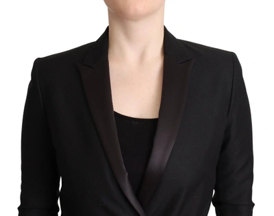 Shop Costume National Elegant Black Double-breasted Women's Blazer