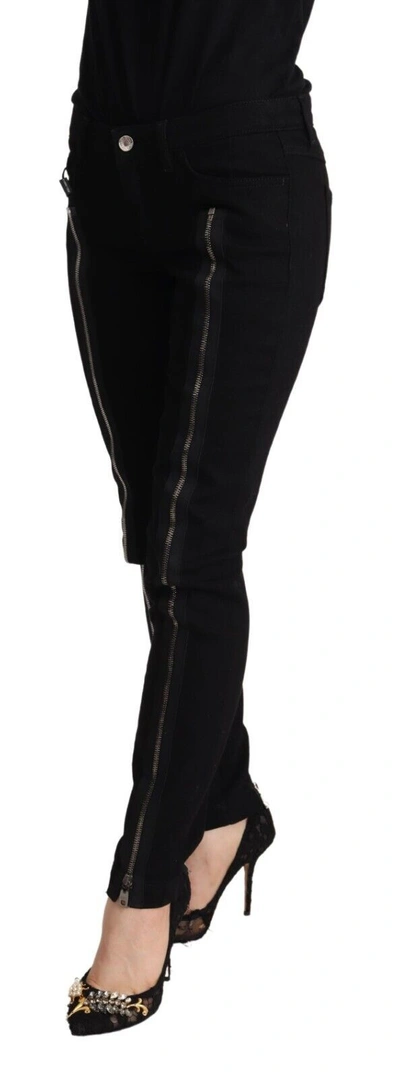 Shop Dolce & Gabbana Slim Fit Black Skinny Denim Women's Jeans