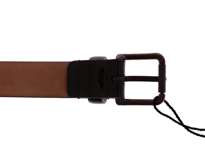 Shop Dolce & Gabbana Brown Leather Logo Women's Cintura Women's Belt