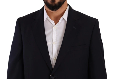 Domenico Tagliente Elegant Blue Two-piece Deconstructed Suit In Blue