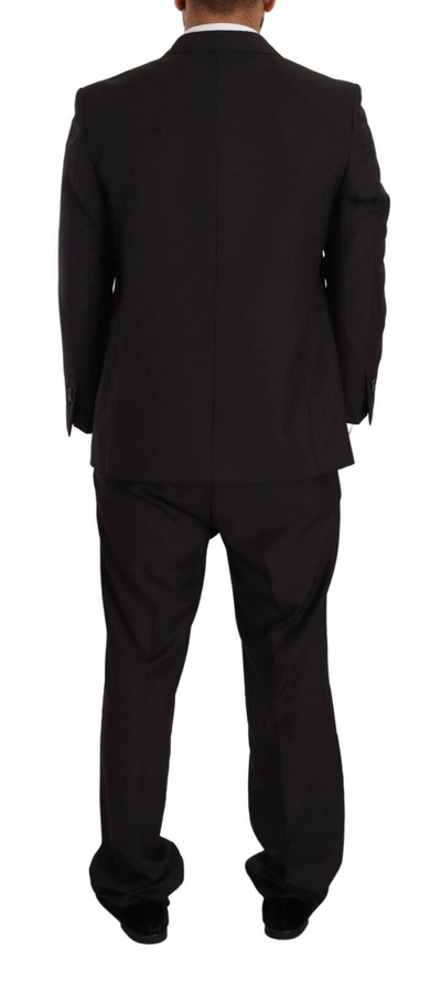 Domenico Tagliente Doico Tagliente Dark Gray Single Breasted Formal Suit In Gray