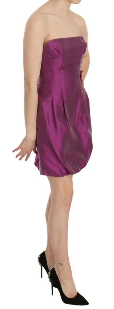 Ermanno Scervino Pink Halter Backless Midi Plain Dress In Pink