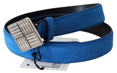 Shop Gianfranco Ferre Gf Ferre Elegant Royal Blue Leather Women's Belt