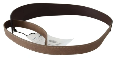 Shop Gianfranco Ferre Gf Ferre Elegant Dark Brown Braided Leather Women's Belt