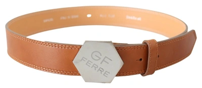 Shop Gianfranco Ferre Gf Ferre Elegant Brown Leather Adjustable Women's Belt