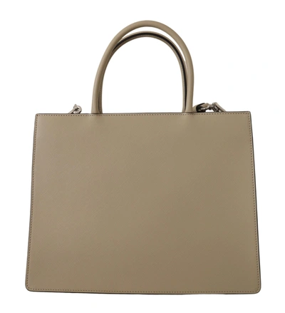 Shop Karl Lagerfeld Elegant Sage Green Tote Shoulder Women's Bag