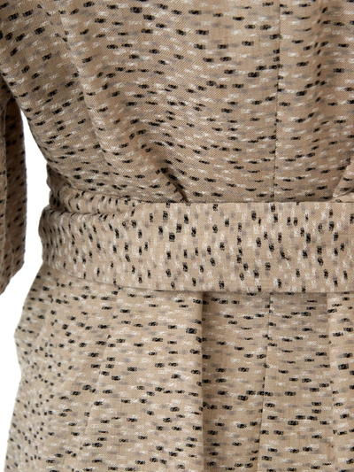 Shop Lardini Elegant Beige Linen Women's Jacket