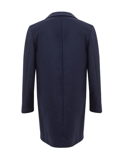 Shop Lardini Elegant Blue Cotton Trench Women's Jacket