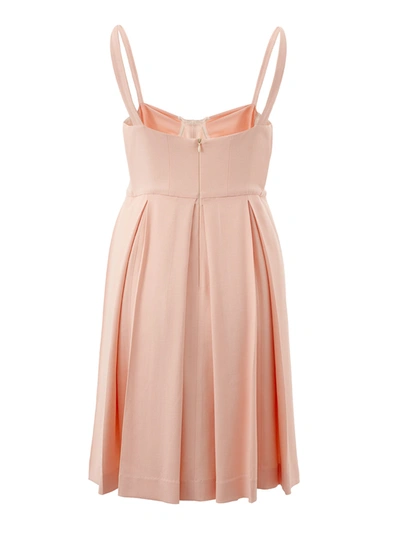 Shop Lardini Elegant Pink Viscose Bodice Women's Dress