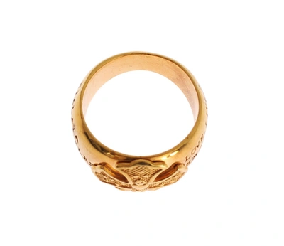 Shop Nialaya Glamorous Gold-plated Sterling Silver Women's Ring