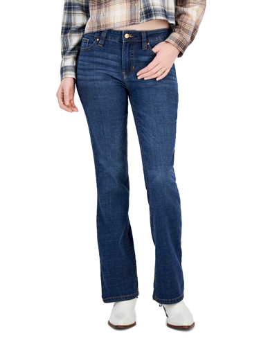 Shop Celebrity Pink Juniors' Mid-rise Bootcut Jeans In Mogul