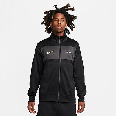 Shop Nike Men's Air Swoosh Track Jacket In Black/anthracite