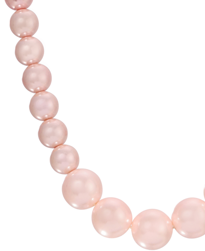 Shop 2028 Imitation Pink Pearl Strand Necklace