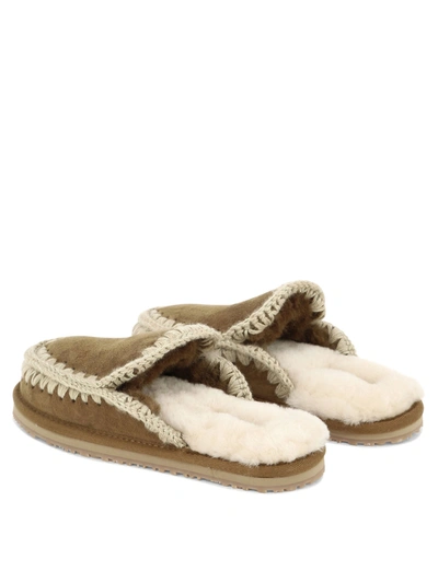 Shop Mou Full Eskimo Stitch Slippers