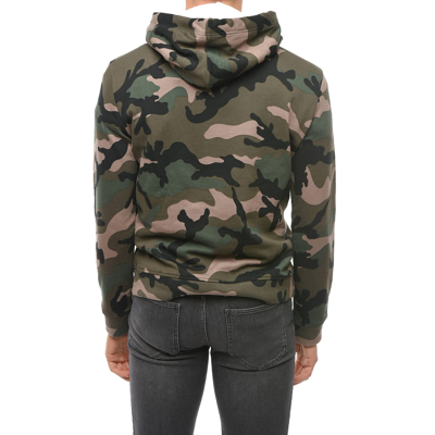 Valentino Camouflage Pattern Hoodie Sweatshirt Men
