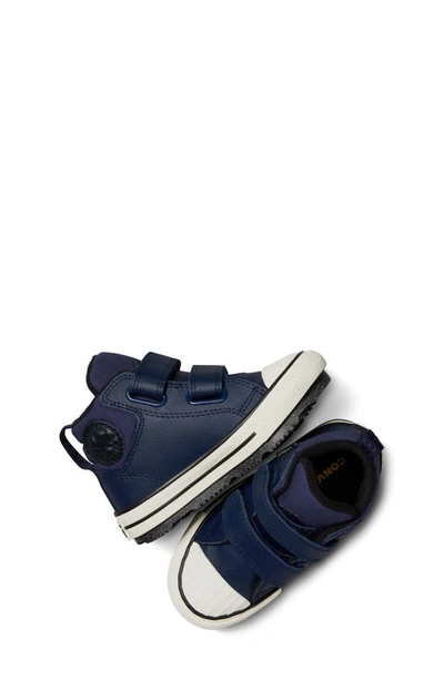 Shop Converse Kids' Chuck Taylor® All Star® Berkshire Water Repellent Sneaker In Obsidian/ Uncharted Waters
