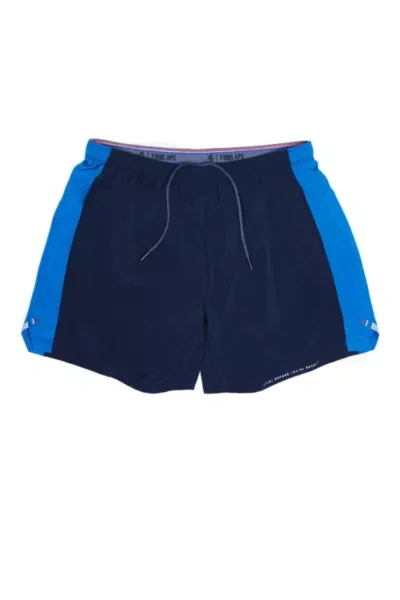 Shop Fourlaps Extend Short 5" In Navy, Men's At Urban Outfitters