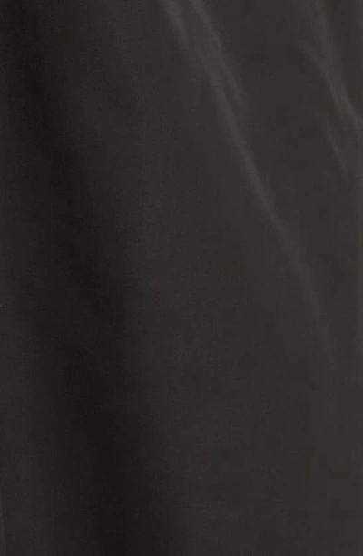 Shop Du Paradis Smock Waist Detail Midi Dress In Black
